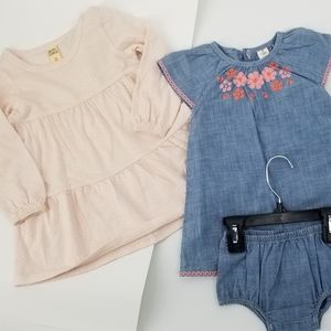 Harper Canyon Tiered Dot & Tucker + Tate Dress 12M